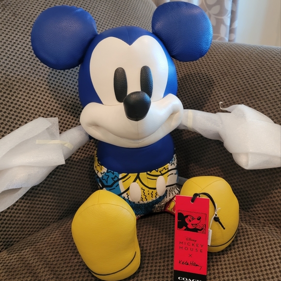 Coach Disney Mickey Mouse X Keith Haring Medium Collectible - Picture 5 of 7